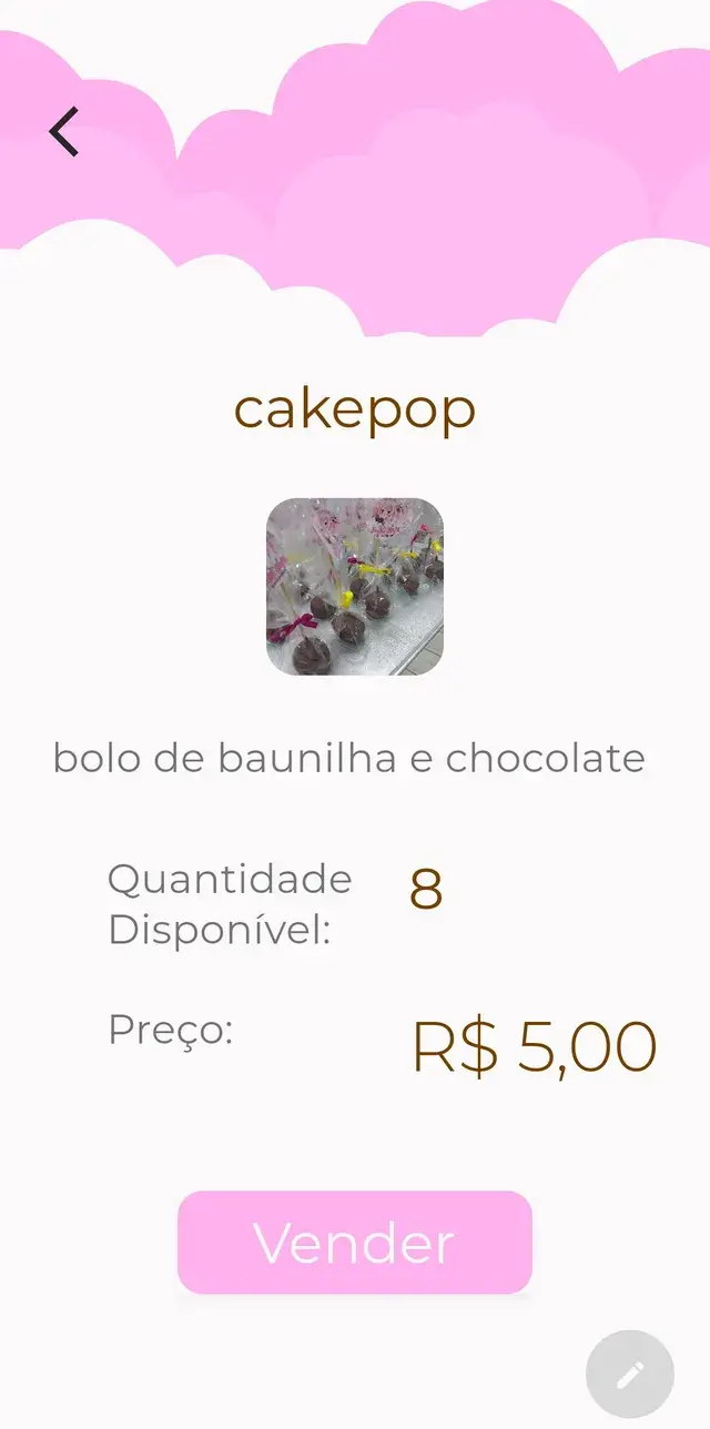 Tela do app Maid Café