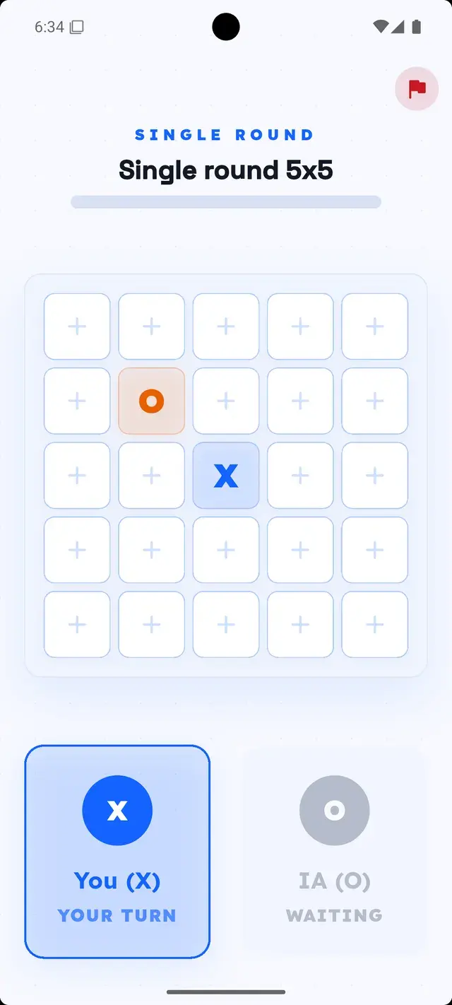 Tela do app TikTak Infinity