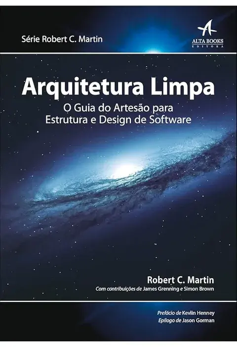 Capa do livro Arquitetura Limpa