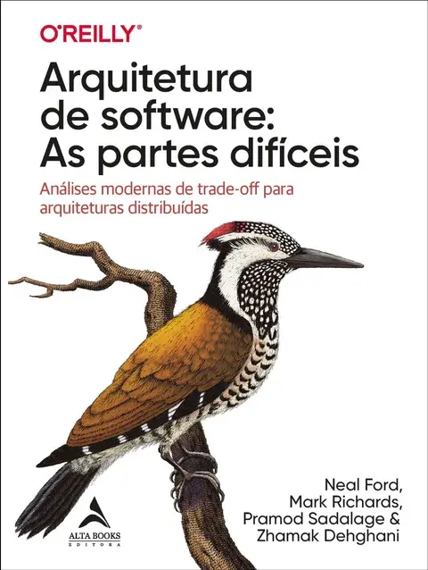 Capa do livro Arquitetura de Software: As Partes Difíceis