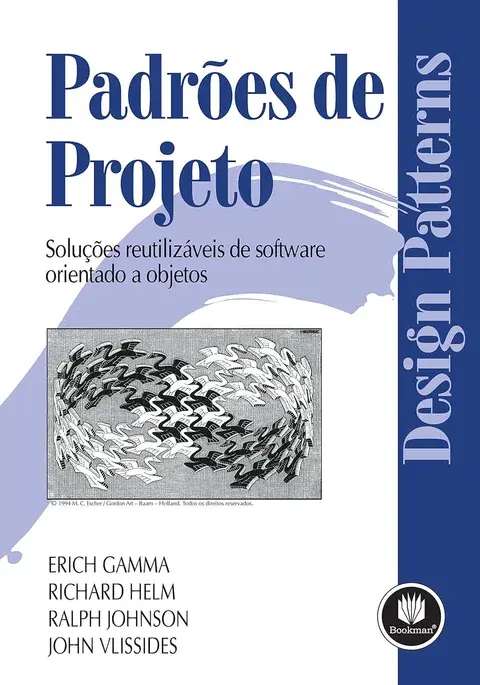 Capa do livro Padrões de Projeto